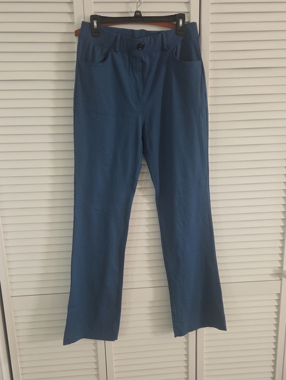 Blue Women's Straight-Leg Jeans